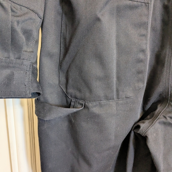 Navy CAT Workwear Jumpsuit - Picture 8 of 11